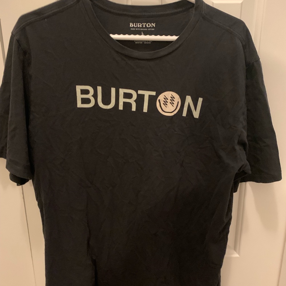 Burton happy face T shirt